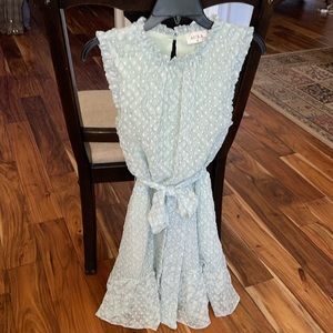 Pale green Aura mini dress, size Medium